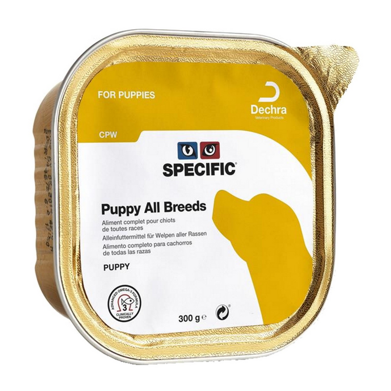 Specific CPW | Puppy All Breeds Wet Dog Food PLUS Omega-3