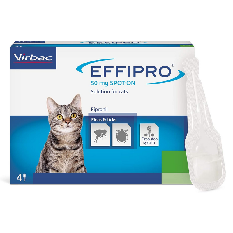 Effipro Spot On for Cats (4 Pipettes)