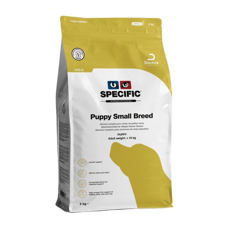 Specific CPD-S | Puppy Small Breed Dry Dog Food PLUS Omega-3 