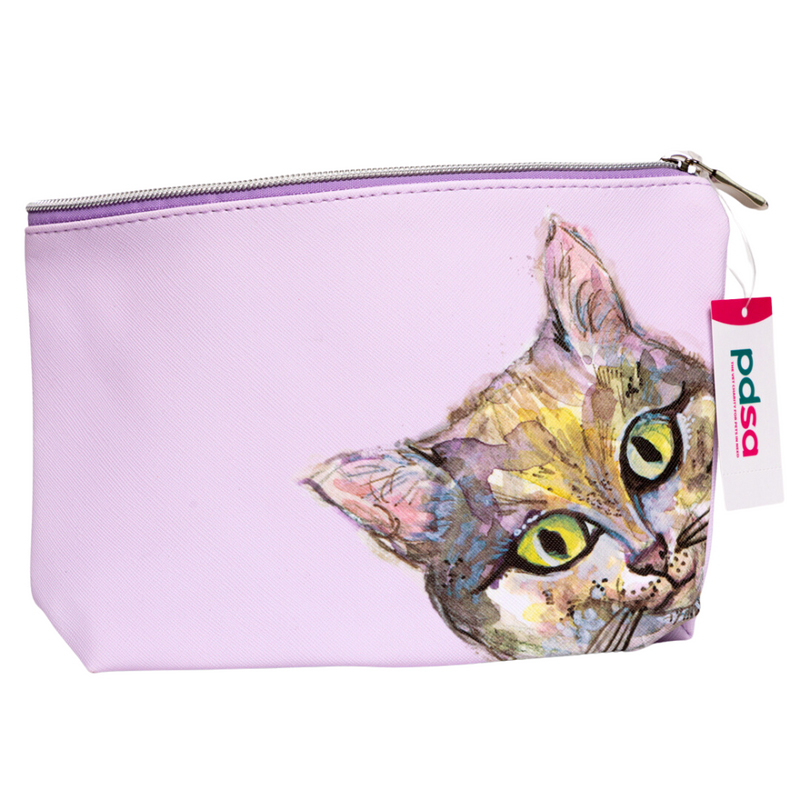 Cat Cosmetic Bag