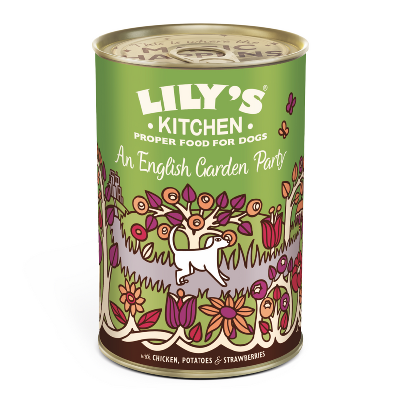 Lily's Kitchen English Garden Party Tin
