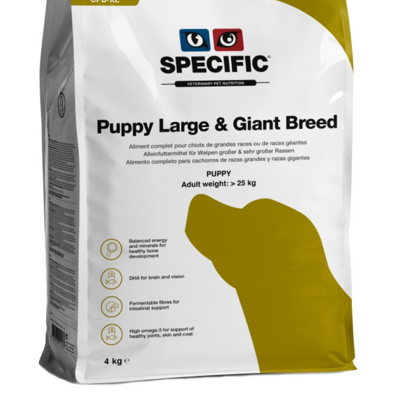 Specific CPD-XL  | Puppy Large & Giant Breed Dry Dog Food PLUS Omega-3 