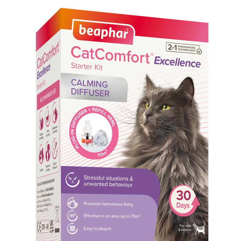 Beaphar CatComfort Excellence Diffuser Starter Pack up close