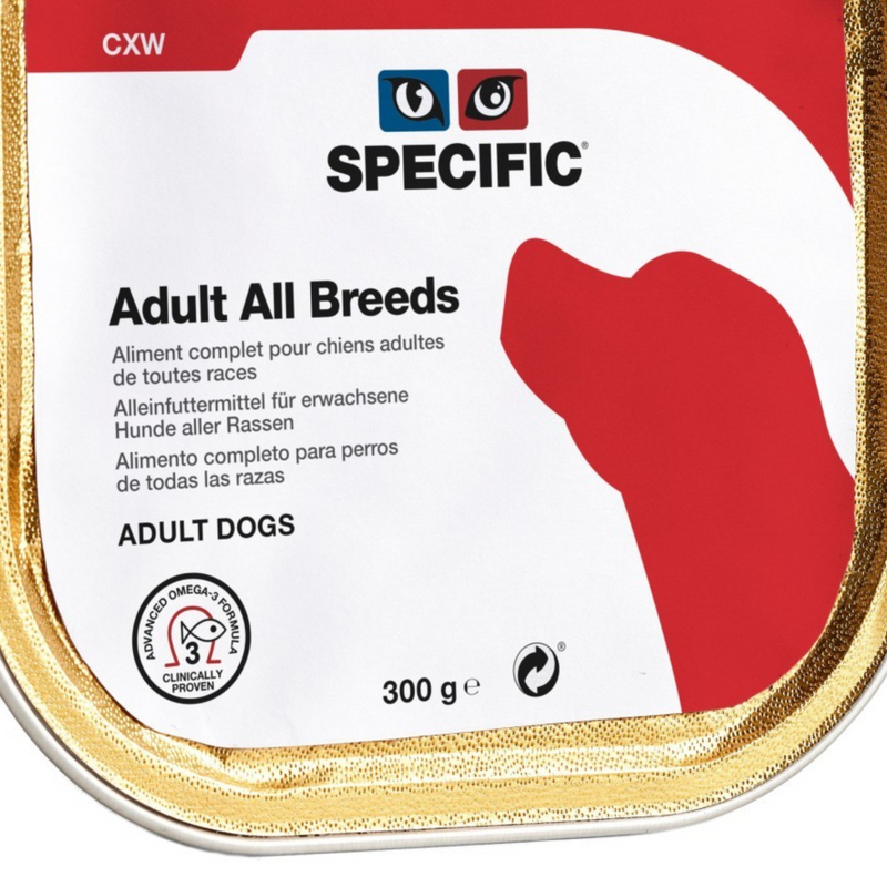 SPECIFIC™ CXW | Adult All Breeds Wet Dog Food