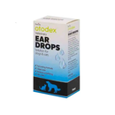 Otodex Veterinary Ear Drops packaging for dogs and cats on a white background