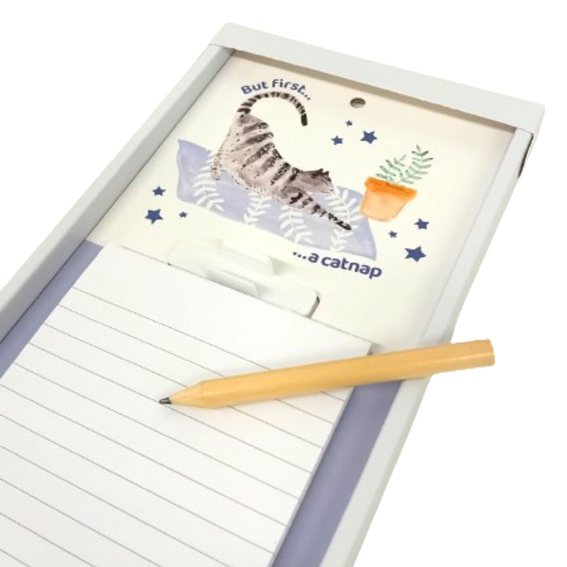 Cosy Cat Magnetic Memo Pad