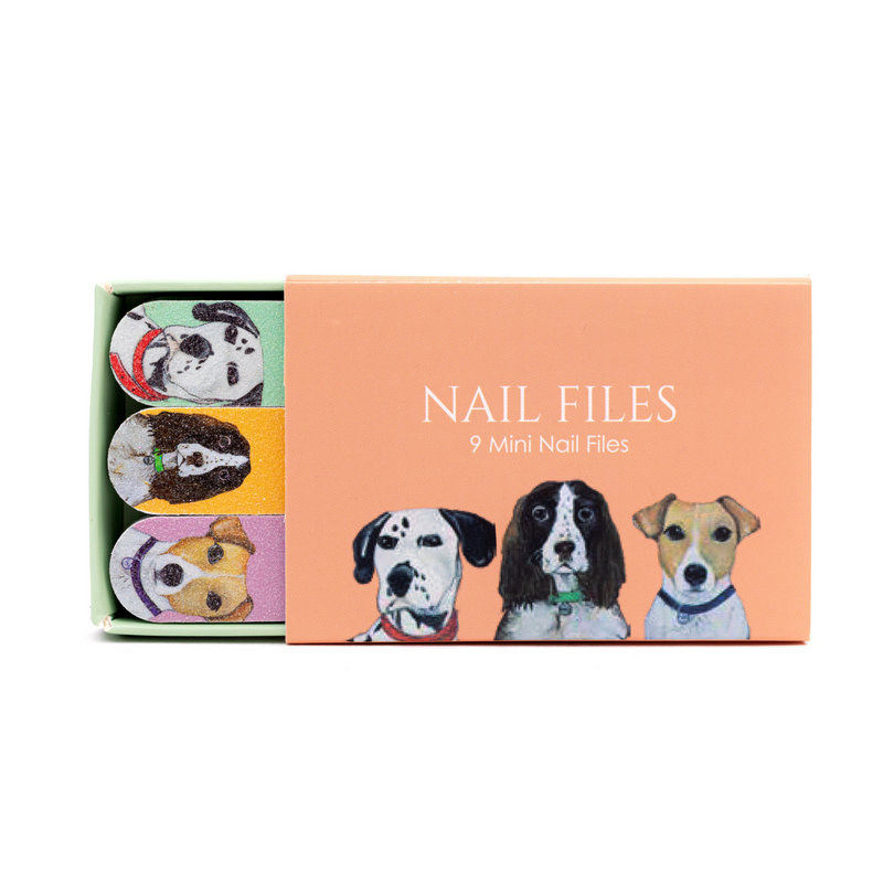Dog Print Mini Nail Files