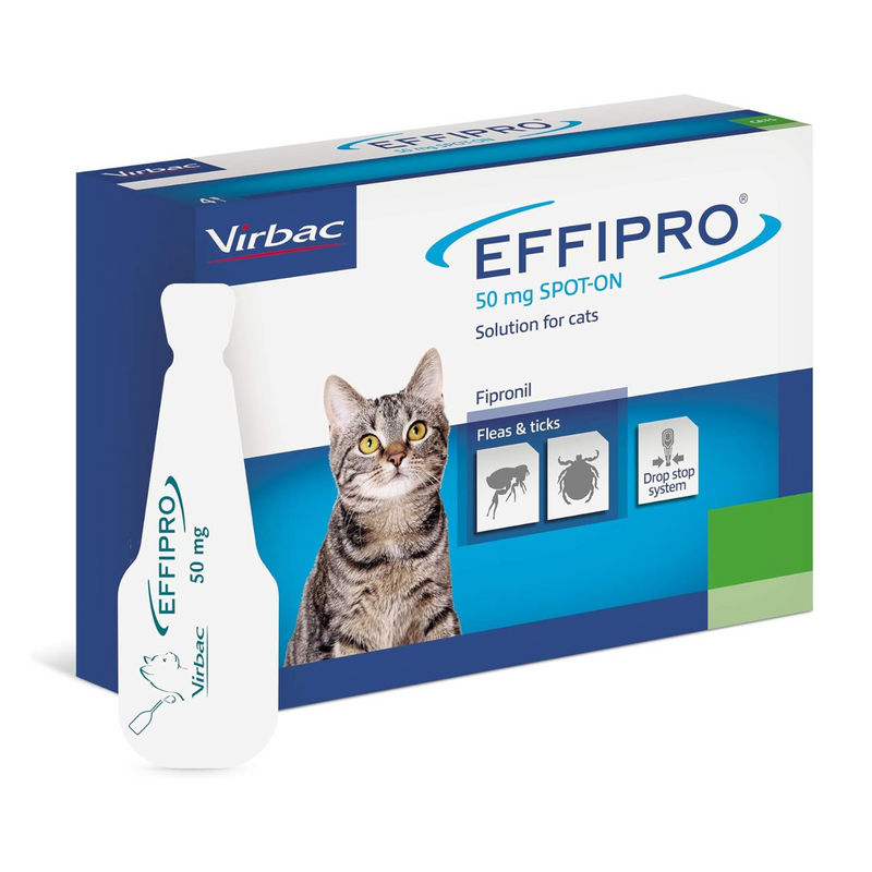 Effipro Spot On for Cats (4 Pipettes)