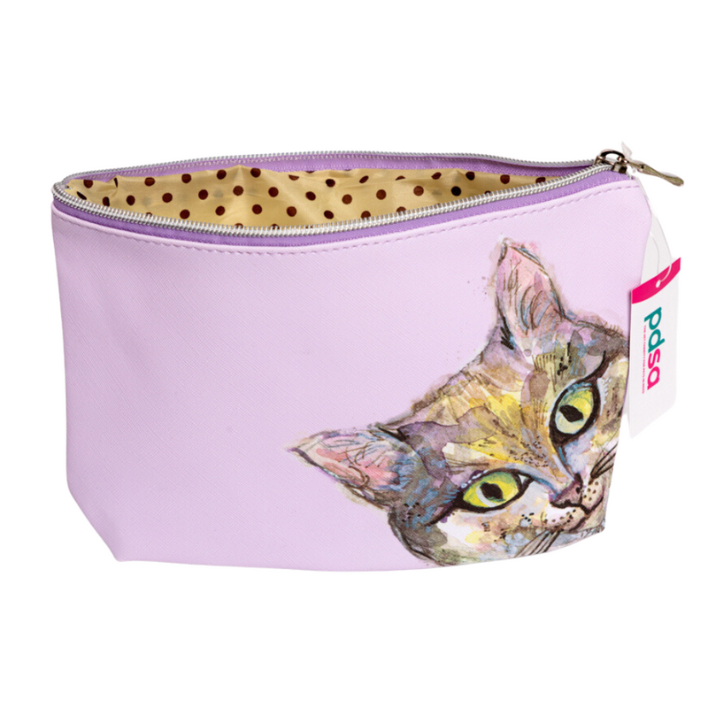 Cat Cosmetic Bag