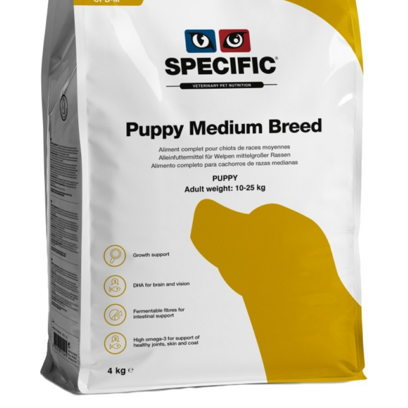 Specific CPD-M | Puppy Medium Breed Dry Dog Food PLUS Omega-3 