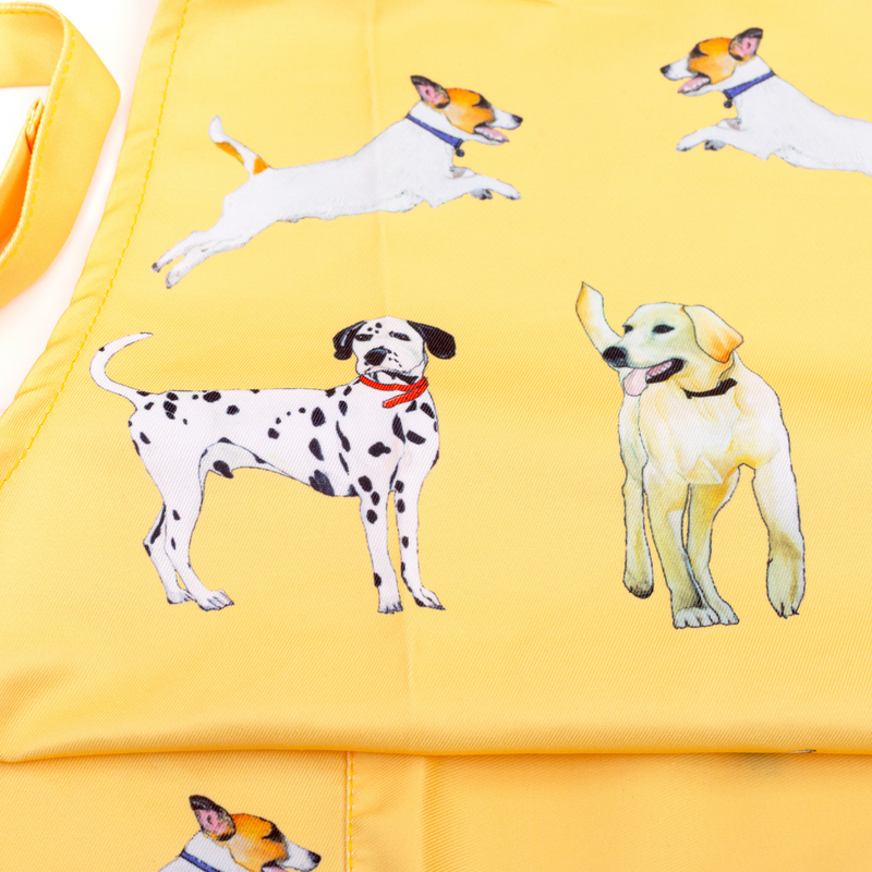 Dog Print Apron