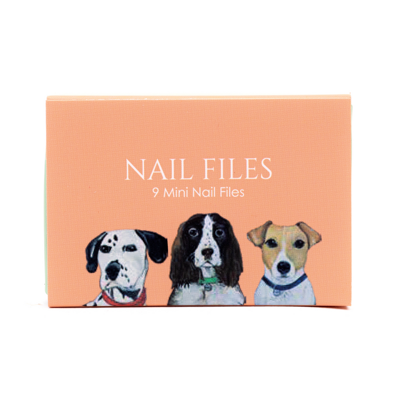 Dog Print Mini Nail Files
