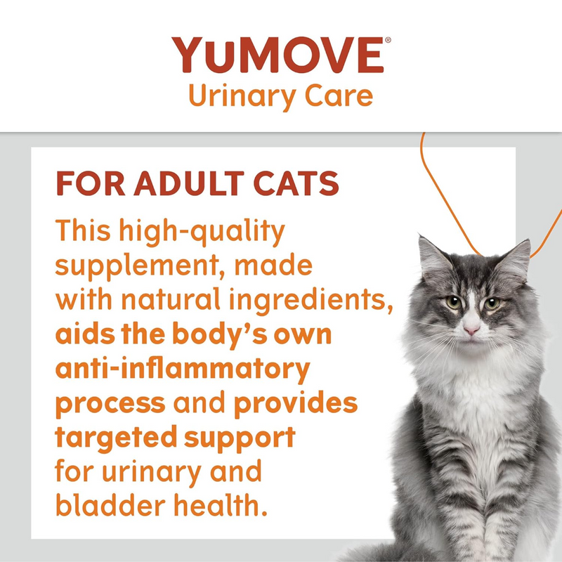 YuMOVE Urinary Care Capsules for Cats cat promo