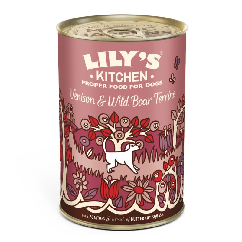 Lily's Kitchen Venison & Wild Boar Terrine Tin