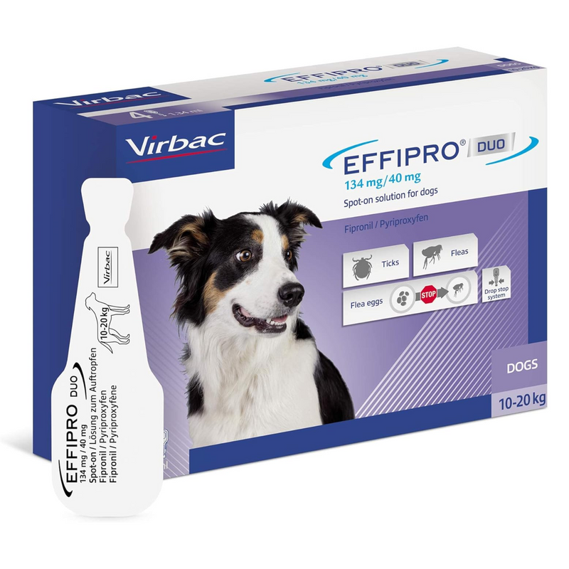 Effipro Spot On for Dogs (4 Pipettes)