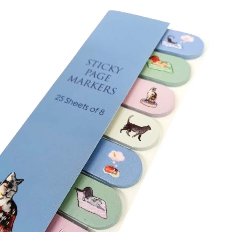 Cosy Cat Page Markers