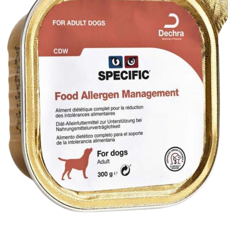 Specific CDW | Food Allergen Management Wet Dog Food