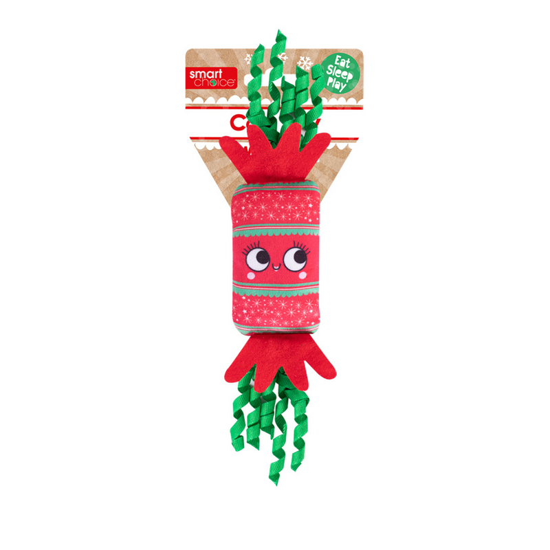 Crinkle Plush Cracker Toy (Assorted)