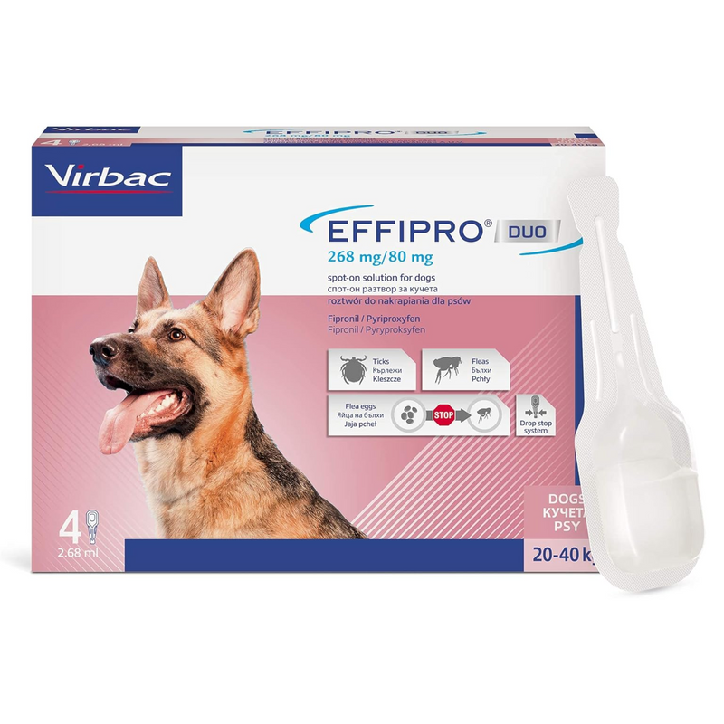 Effipro Spot On for Dogs (4 Pipettes)