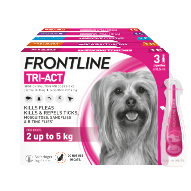 Frontline Tri-Act Spot On Solution For Dogs - 10-20kg