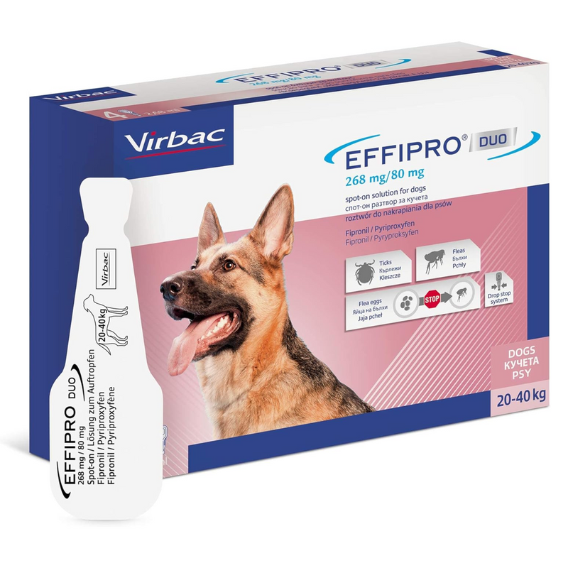 Effipro Spot On for Dogs (4 Pipettes)