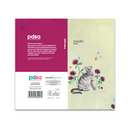 PDSA diary cover with a cat illustration on a white background
