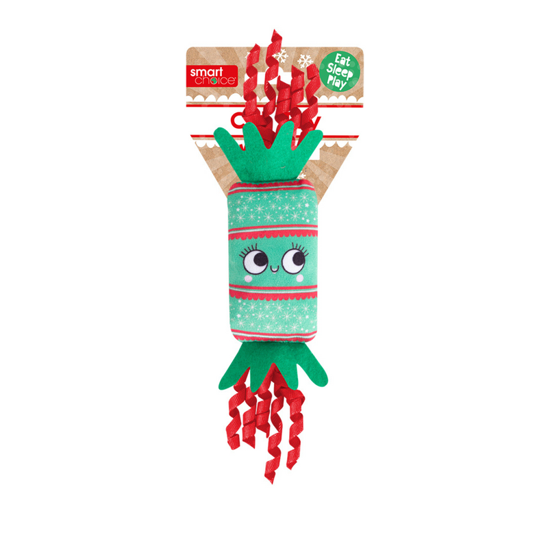 Crinkle Plush Cracker Toy (Assorted)