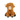 An Ancol Heritage Highland cow plush dog toy with shaggy brown fur, beige horns and muzzle and black hooves, shown against a plain white background.