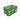 A pack of Arden Grange Partners dog food tins wrapped in an green packaging with a dog photo on the label, isolated on a white background.