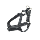 White background with a large BUSTER Reflective Mesh Step-in Harness with grey reflective thread strips. 