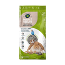 White background with a 30 litre bag of back 2 nature recycled paper small animal bedding and litter with a rabbit, mouse, gecko, guinea pig and budgie pictured on the bag. 