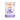 A can of Calibra Life Adult Monoprotein dog food on a plain white background. The can features a white label with purple and orange text, a purple dog silhouette, and icons indicating salmon oil, lamb, and hypoallergenic ingredients.