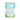 A can of pet food shown from the back, displaying detailed ingredient and instruction text with turquoise and green accents on a white label, set against a plain white background.