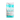 A bag of Calibra + Mink Meal & Coat Support cat food, shown from the back. The packaging is white with a prominent turquoise blue band and white text, set against a plain white background.