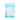A stand-up pouch package for Calibra + Veterinary Care, featuring a bright turquoise and white design with a large clear window showing white powder inside, set against a plain white background.