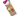 A vertical monthly calendar page featuring a photograph of an orange tabby cat at the top and a lined daily log labeled January with pink numbers and a small pdsa logo at the bottom.