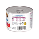 Back view of Hills Prescription I/D Stress, Digestive Care Adult dog/cat food tin on a white background.