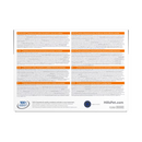 Back view of Hills Prescription Urinary Multicare Stress Chicken wet food box on a white background. 