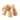 A House of Paws Big Paw Rabbit plush dog toy in a cream colour, featuring a black stitched nose and eyes, and pink inner ears, photographed against a solid white background.