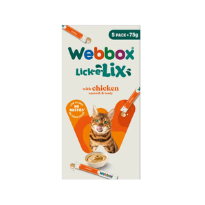 Webbox Lick-e-lix Cat Treats - Chicken