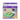 The retail packaging box for a MultiPuzzle dog toy by Nina Ottosson. The box features a purple and white design with a photo of a black and white dog interacting with the green and teal puzzle toy on a wooden floor.