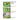Instruction graphic for a Nina Ottosson dog multipuzzle toy showing three steps on a white background: placing food under a sliding tray, filling the centre treat section, and letting the dog play with the toy. The toy is teal with lime green and dark green sections and orange pieces.