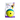 A Nina Ottosson Treat Tumble dog toy packaging with a yellow and blue treat tumble ball on a white background.