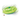 A green and teal Nina Ottosson Wobble Feeder puzzle toy with a clear plastic lid, shown on a white background with a few kibble pieces scattered in front.