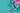 A collection of colorful dog toys arranged on a teal background with a pink 'pdsa NEW IN!' banner in the top right. The toys include a braided rope toy, a pink bone-shaped toy, two fish-shaped plush toys, a blue plush mouse toy on a stick, and a blue plush dog toy with white pawprints.