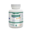 White background with a bottle of Protexin Dasuquin 60 sprinkle capsules picutred. Text on the bottle reads 'For cats, complementary feed to help support joint function in cats.'