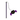 A Rosewood Buffy Bat black cat-shaped toy with purple accents on a white background