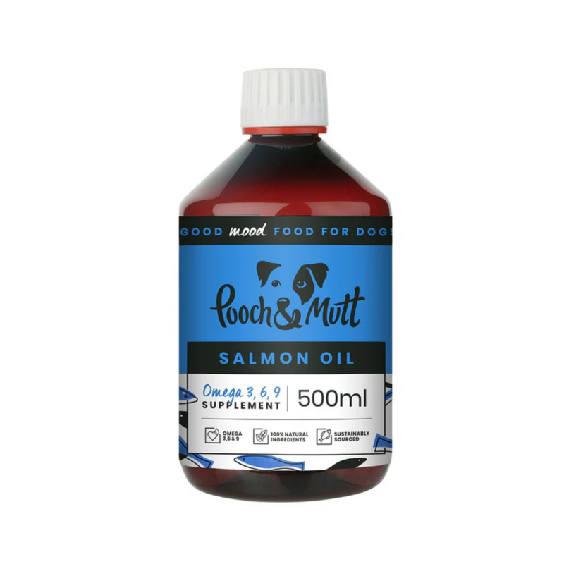 Pooch & Mutt Salmon Oil for Dogs 500ml