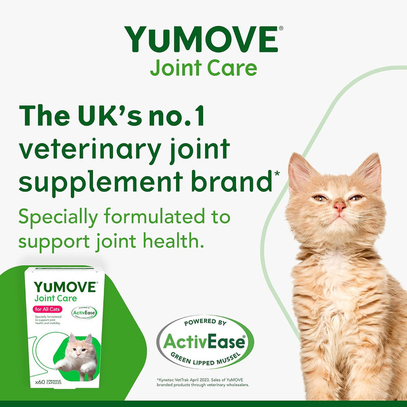 YuMOVE Joint Care for Cats advertisement graphic
