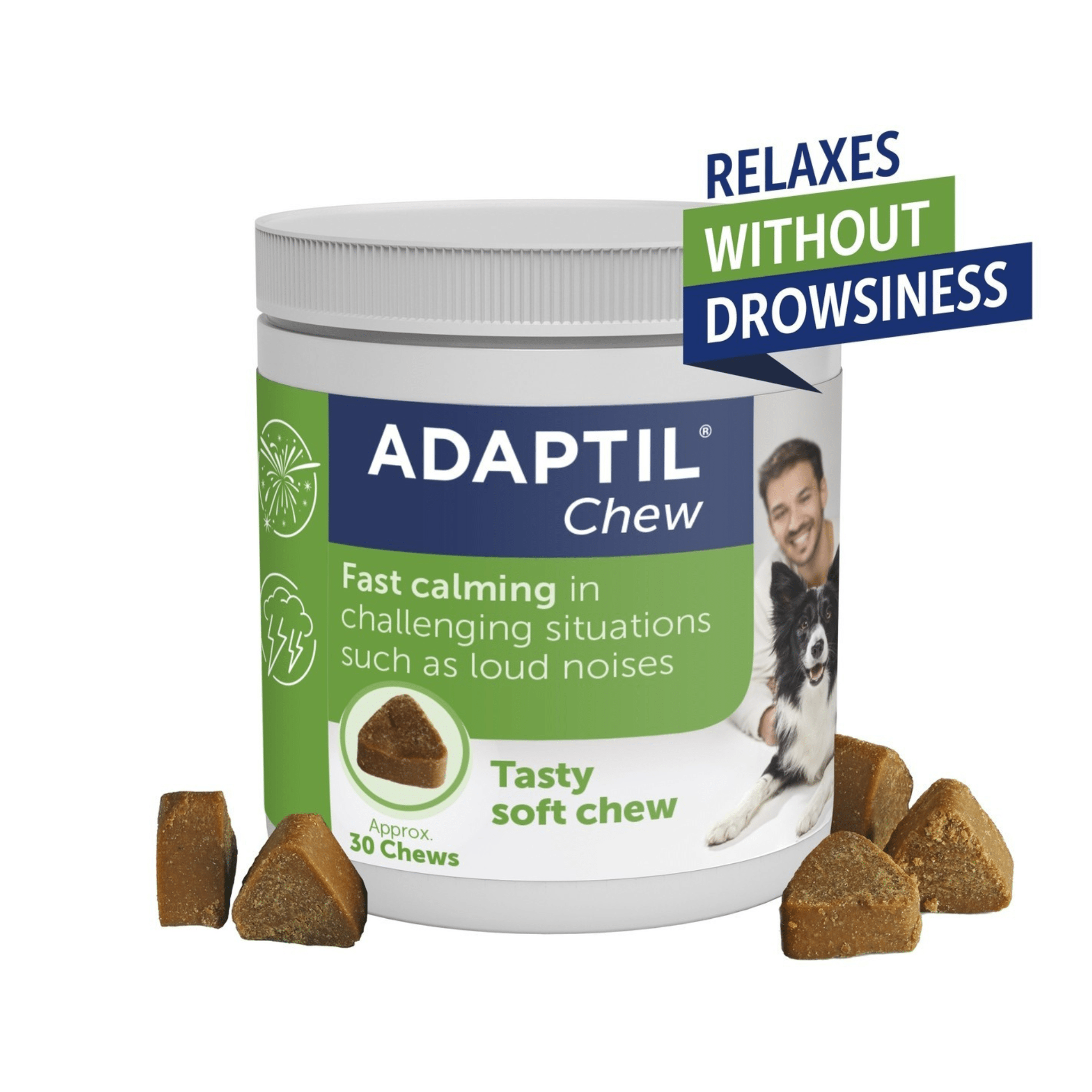 ADAPTIL® Calm Chews (Pot of 30) – PDSA Pet Store